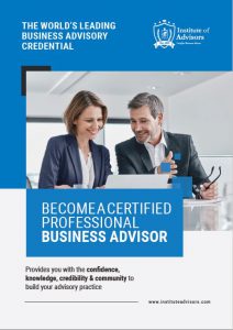Business Advisory Certification Brochure